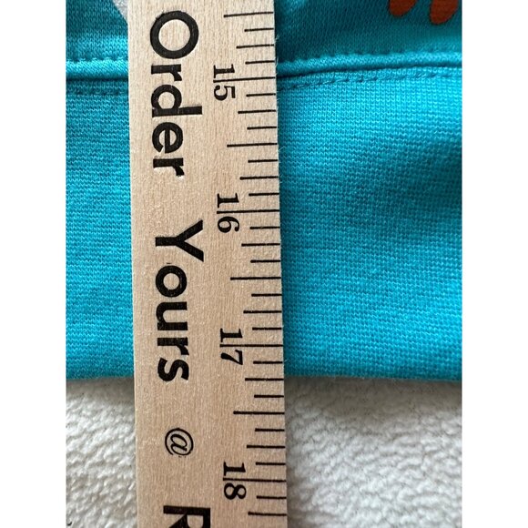 Disney Frozen Elsa Anna Olaf Girls Teal Sweatshirt Size Large New Without Tags - Picture 7 of 9